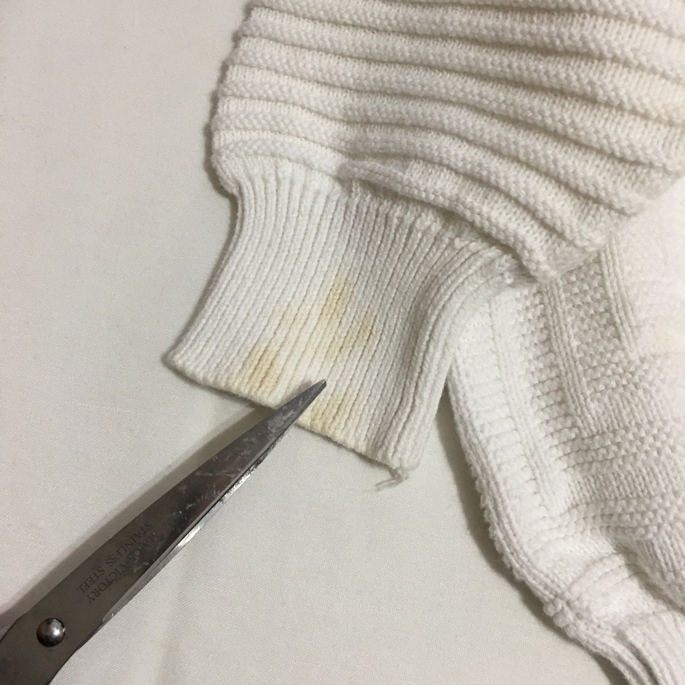 Christian Dior Knit Sweater Men Medium White Geometric Textured Ribbed Pullover - Picture 5 of 14